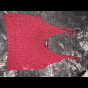 Small shein knitted crop top